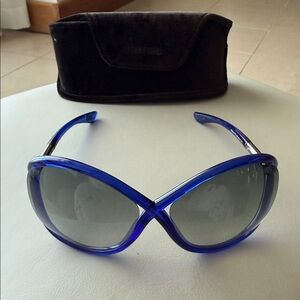 Tom Ford Women's Sunglasses in Vibrant Blue